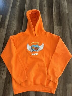 Tyler The Creator Igor Hoodie Orange Small 19x24 Sweatshirt